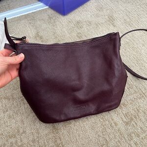 American Leather NWOT Purple Crossbody